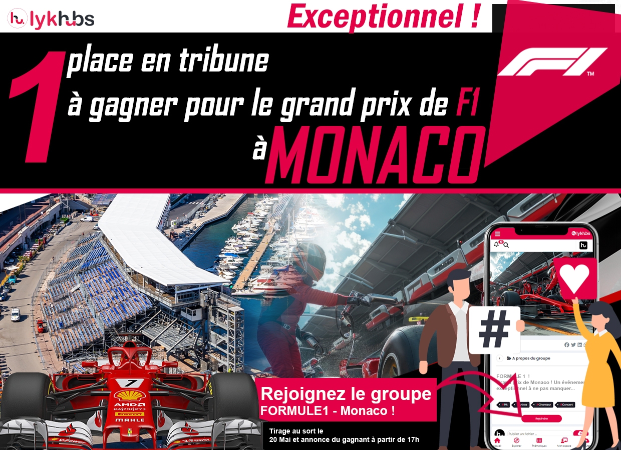 Gagnez une place pour le Grand prix de Monaco